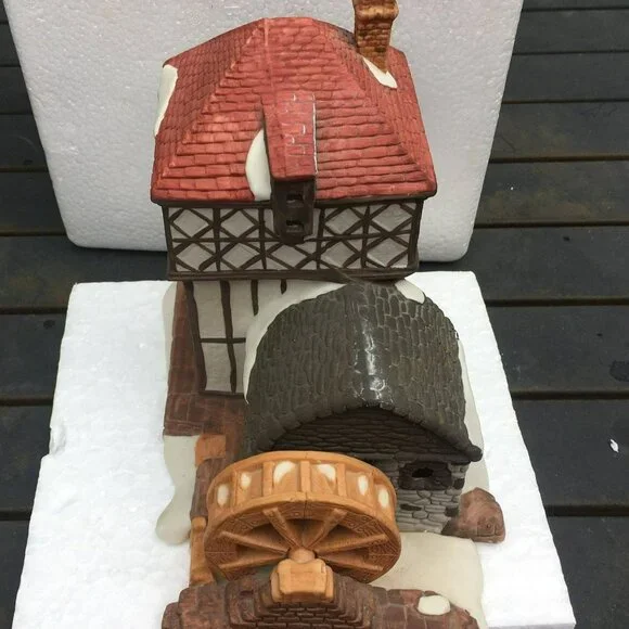 Dept 56 Blythe Pond Mill House - Dickens Village Lighted Decoration (no box) - Picture 7 of 9